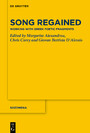 Song Regained - Working with Greek Poetic Fragments